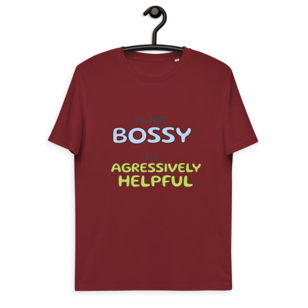 "I'm not bossy..." Unisex organic cotton t-shirt - Image 6