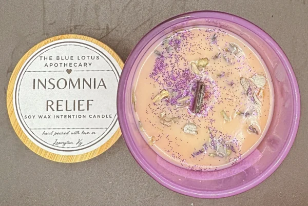 Insomnia Relief Intention Candle - Image 2