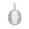 Quartz Heart Pendant