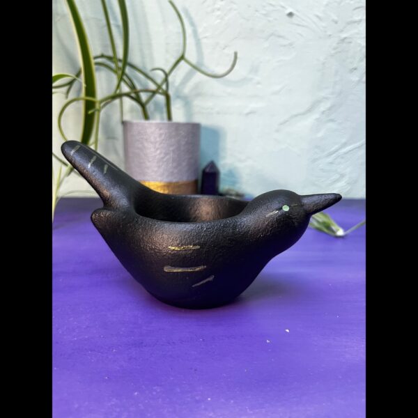 Crow Jewelry Holder infused with Lavender and Sea Salt - Image 2