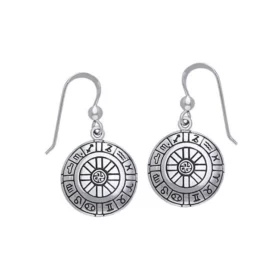 Wheel Of the Year Earrings