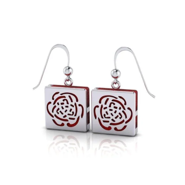 Rose Aromatherapy Earrings
