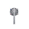 Astrologers Cross Pendant