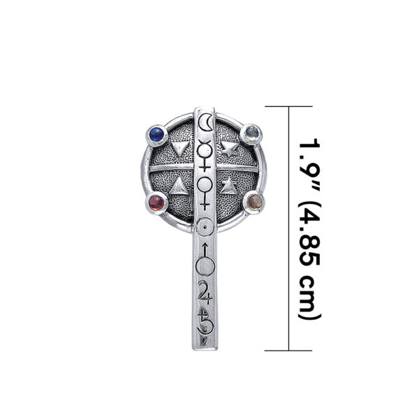 Astrologers Cross Pendant - Image 2