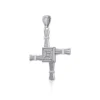 Silver Brigids Cross Pendant