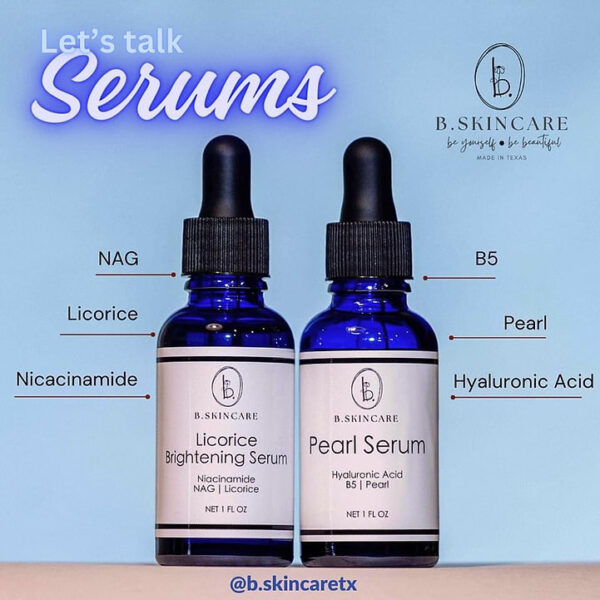 Serum Duo | Pearl Serum & Licorice Brightening Serum