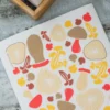 Washcloud red mushroom