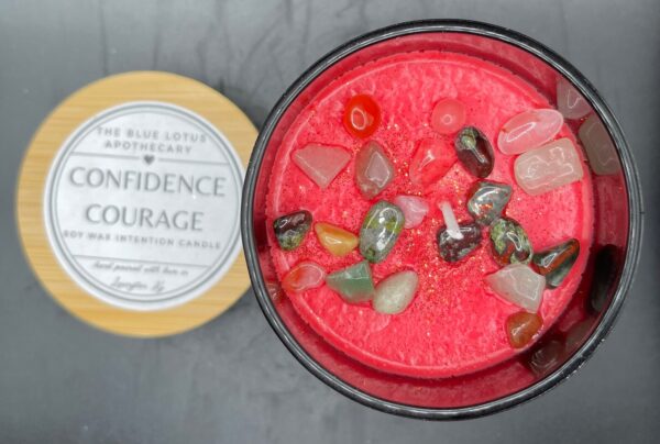 Confidence and Courage Intention Candle - Image 2