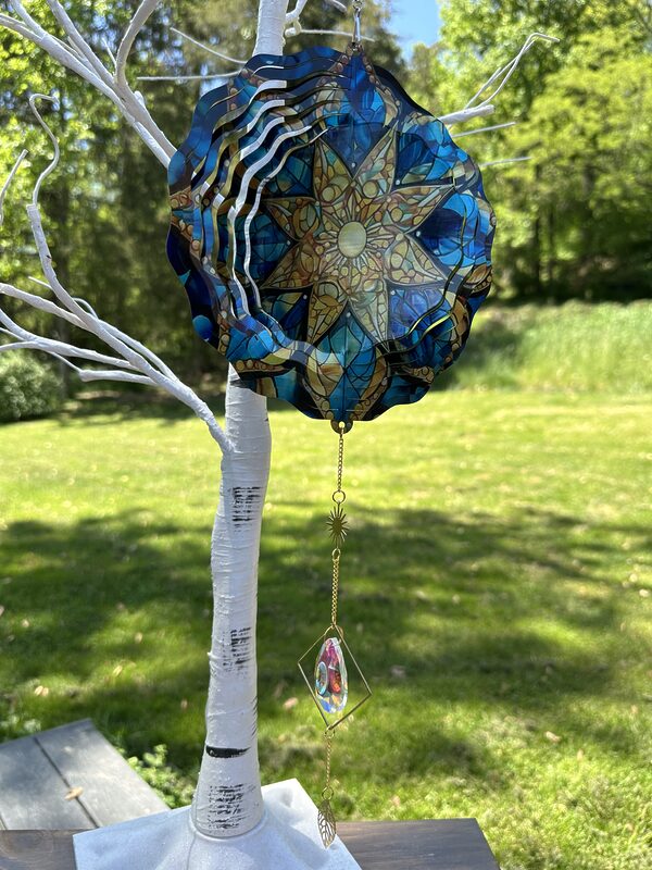 Bright Sun Metal Wind Spinner - Image 3