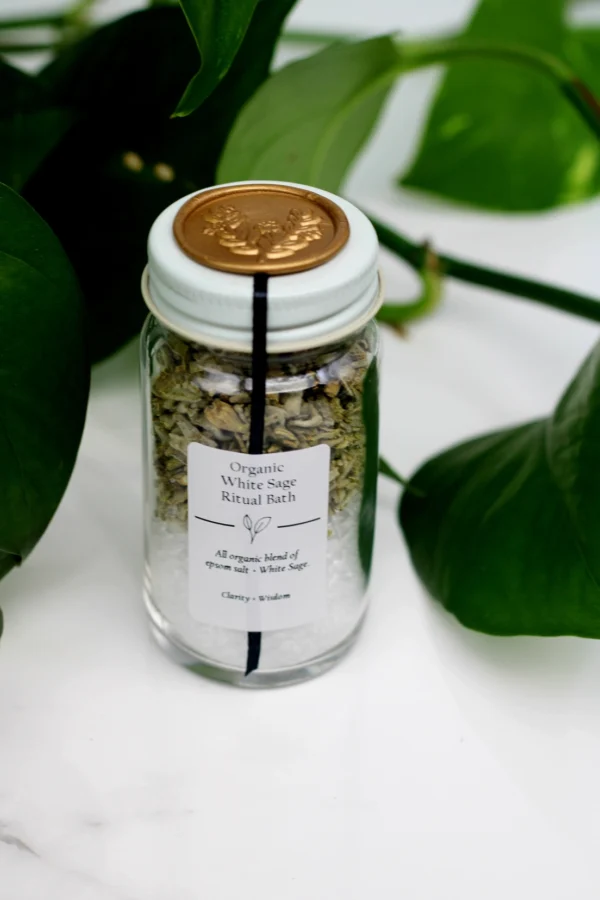 Organic Sage Ritual Bath Salt - Image 2