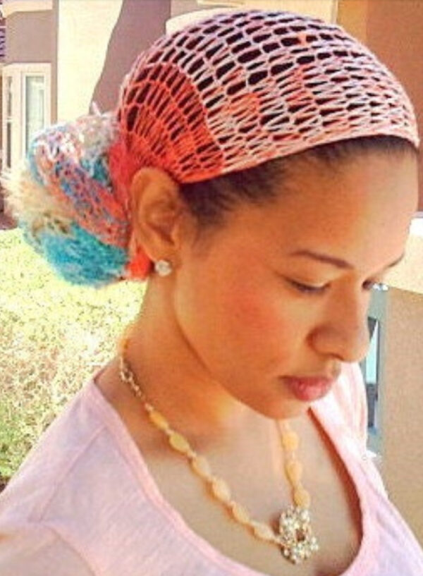 Handmade Custom Bohemian Gypsy Hair Scarf - One-of-a-Kind - Image 3
