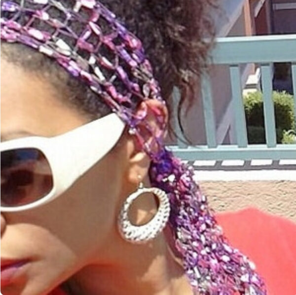 Silky Knit Fall Gypsy Hair Scarf - Boho Hair Accessory - Buy 3 Get 1 Free Deal - Image 2