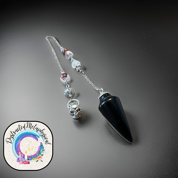 Darkness Meets Light Divination Pendulum