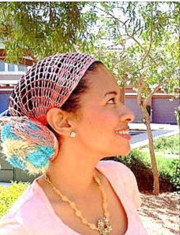 Handmade Custom Bohemian Gypsy Hair Scarf - One-of-a-Kind
