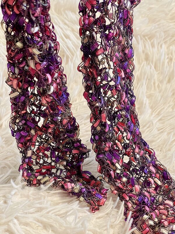 Silky Knit Fall Gypsy Hair Scarf - Boho Hair Accessory - Buy 3 Get 1 Free Deal - Image 3