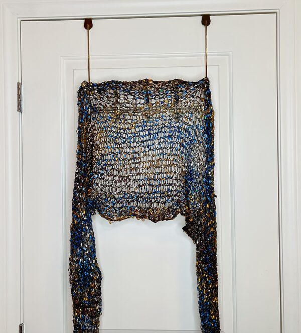 Boho Chic Fall Head Wrap with Sparkling Beads and Sequins - Image 6
