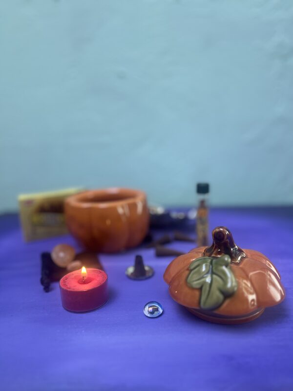 Halloween Orange Fire Inspired Pumpkin Witches Toolkit - Image 4