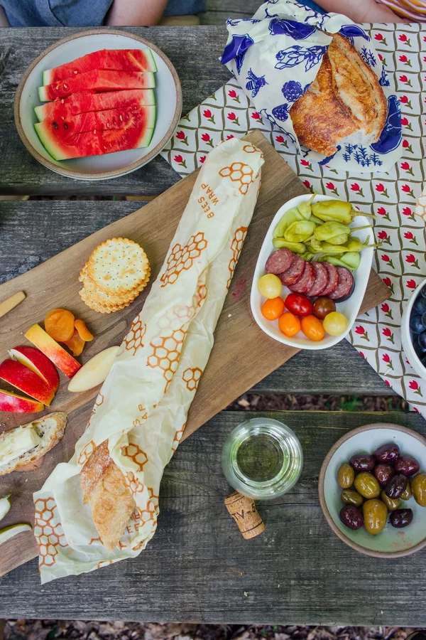 Beeswrap Bread Wrap - Honeycomb - Image 2