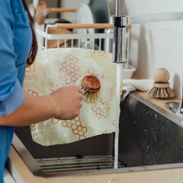 Beeswrap Bread Wrap - Honeycomb - Image 6