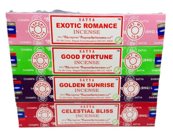 8 Varity Pack satya incense stick 15 gm W burner
