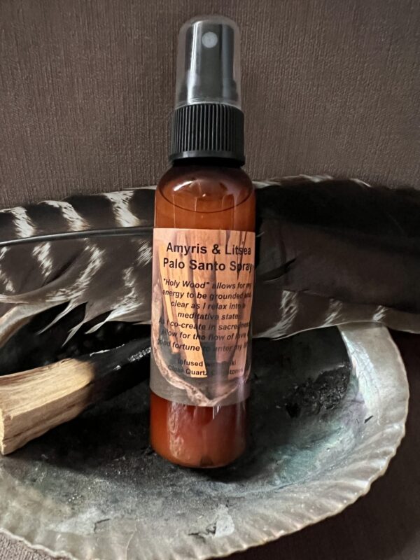 Crystal & Reiki Infused Palo Santo Smudging Spray - Image 4