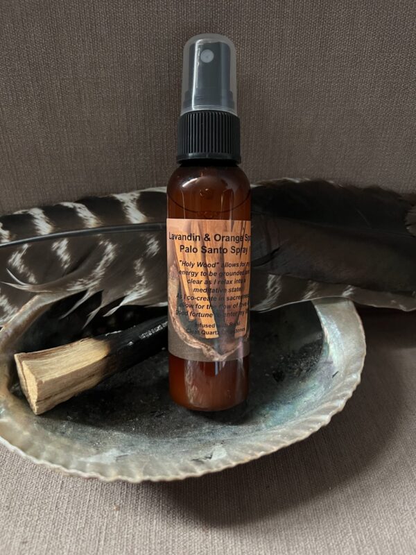 Crystal & Reiki Infused Palo Santo Smudging Spray