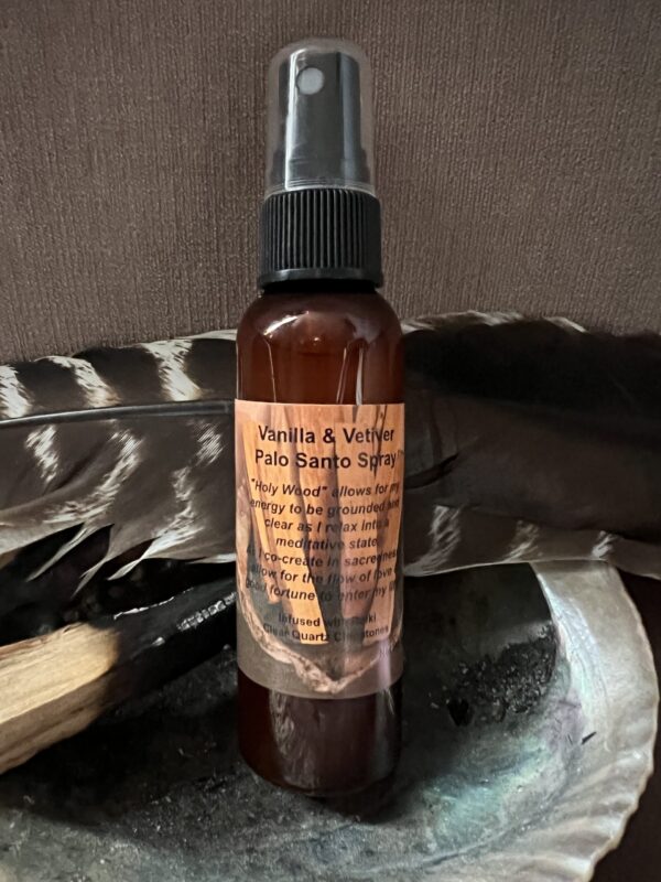 Crystal & Reiki Infused Palo Santo Smudging Spray - Image 3