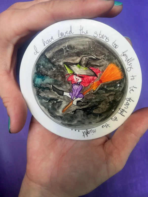 Witches and Mermaid Vinyl Sticker Set - Image 2
